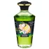 Shunga - masážny olej s hrejivým účinkom - zelený čaj - 100 ml