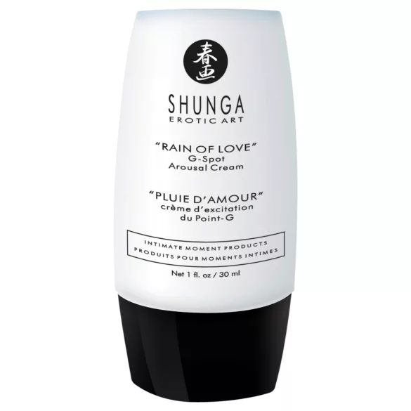 Shunga Rain of Love - krém na stimuláciu bodu G pre ženy (30 ml)