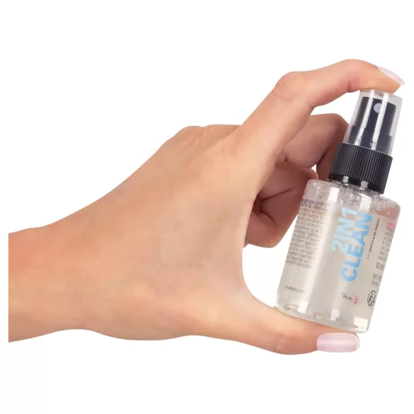 Just Play 2v1 Clean - intímny a produktový čistiaci sprej (50ml)