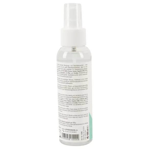 JoyDivision Clean Safe - dezinfekčný a čistiaci sprej - 100 ml