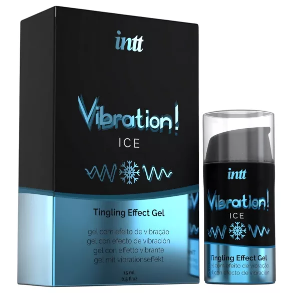 Intt Vibration! - tekutý vibrátor - chladivý efekt - 15 ml