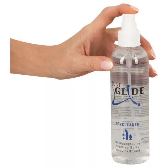 Just Glide - sprej na čistenie erotických pomôcok - 250 ml