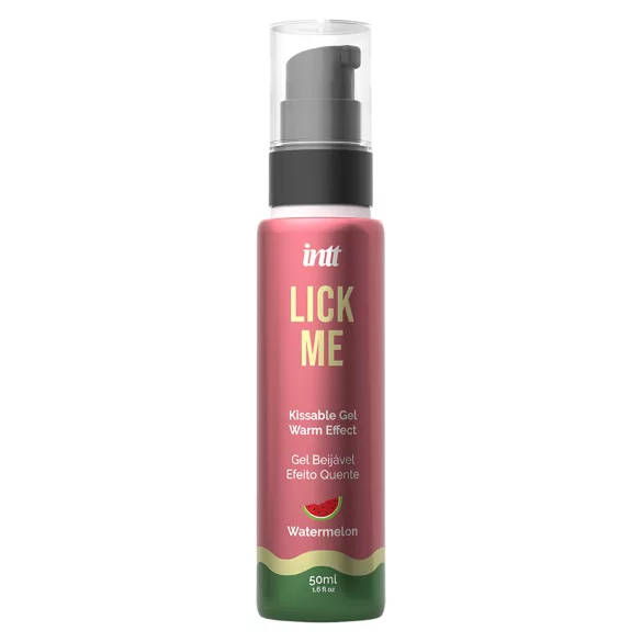 Intt Lick Me - hrejivý lubrikačný gél - vodný - melón - 50 ml
