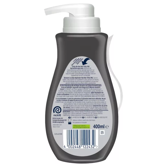 Veet - depilačný krém pre mužov - 400 ml