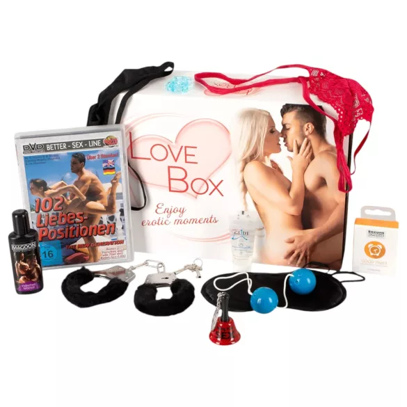 Love Box - balíček pre páry - 15 dielov