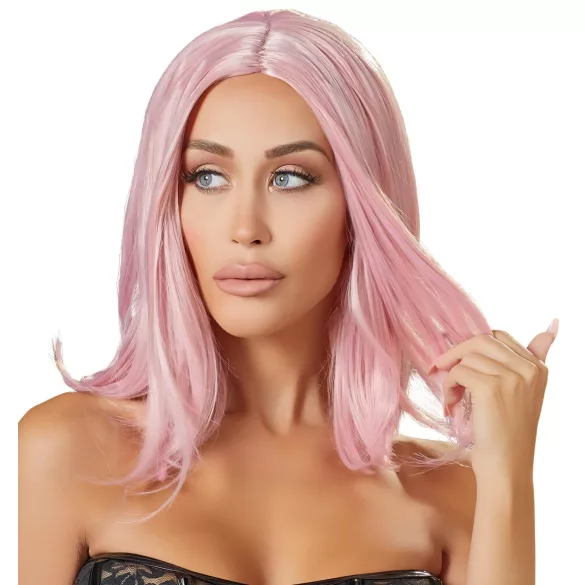 Cottelli - parochňa bob stredná dĺžka - ružová