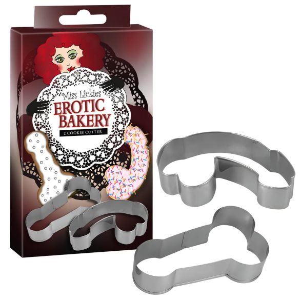 Vykrajovátko na sušienky penis - sada 2 ks