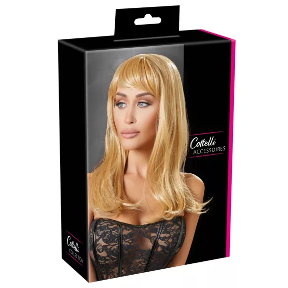 Cottelli - dámska parochňa - dlhé blond vlasy