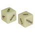 Glow Dice - svietiaca kocka - erotická hračka - fosforeskujúca