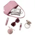 Womanizer Snap - úložné vrecko s príveskom na kľúče (strieborné)