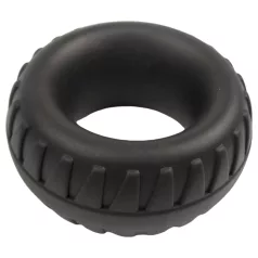   Pulselock Oak - extra hrubý silikónový krúžok na penis (čierny) - 40 mm