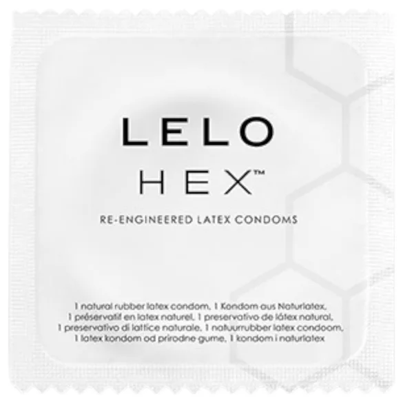 LELO Hex Original - kondóm - ultra tenký - 1 kus