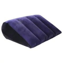   Desirel Magic Pillow - nafukovací klinový sex vankúš (tmavofialový)