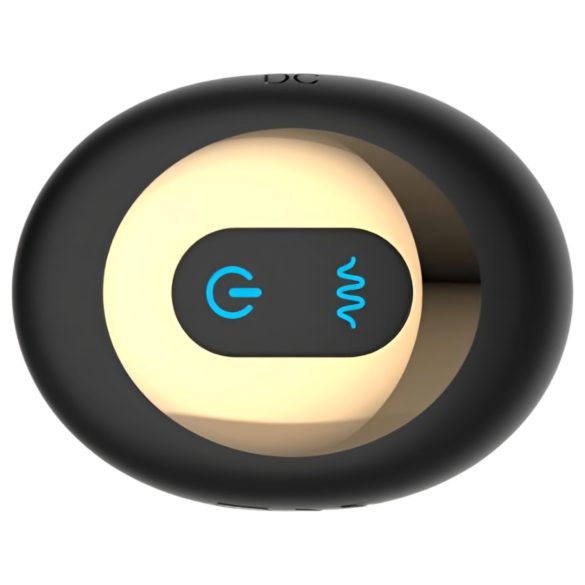 Funny Me 360 - análny vibrátor - vodotesný - čierny