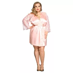 JSY 067 - ružová babydoll súprava (XL-2XL)