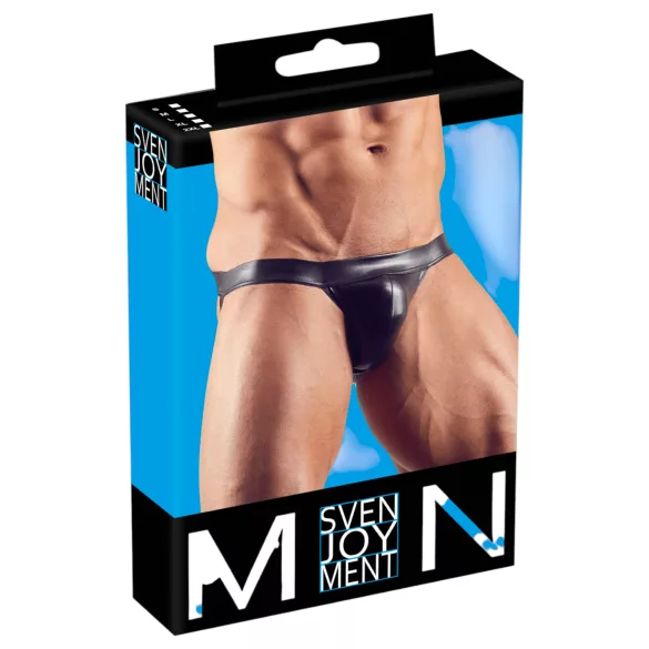 Svenjoyment - pánske lesklé jocksy - čierne