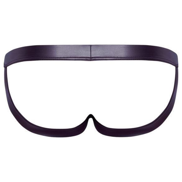 Lesklé minimalistické spodky pre mužov (čierne) - L