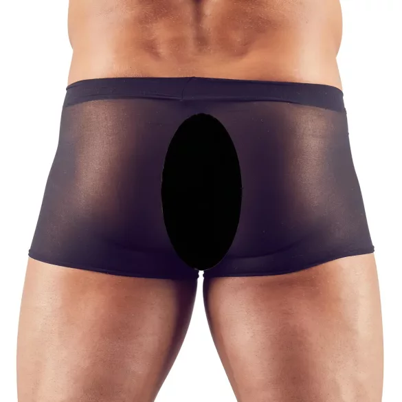 Svenjoyment - boxer set - priehľadný - čierna - 2 diely - S-L