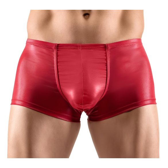 Svenjoyment - pánske boxerky push-up - lesklé - červené - 2XL