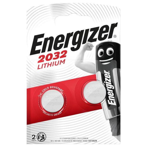 Energizer gombíkové batérie - CR2032 (2 ks)