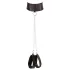 Cottelli Bondage - erotická súprava spodného prádla - čipkovaná, lesklá, 4 diely - M