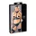 Cottelli Bondage - lesklý podprsenkový set s putami - čierny - M
