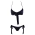 Cottelli - bikinový set podprsenky (čierny)