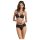 Passion Eco Kerria - čipkovaný bikini set (čierny) - L/XL
