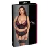 Cottelli - plus size erotická súprava - podprsenka a nohavičky - červená - 90C/XL