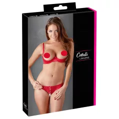 Cottelli - sexy podprsenkový set - čierny - 80B/M