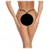 Noir - dámske tanga - lesklý efekt - čierne - L/XL