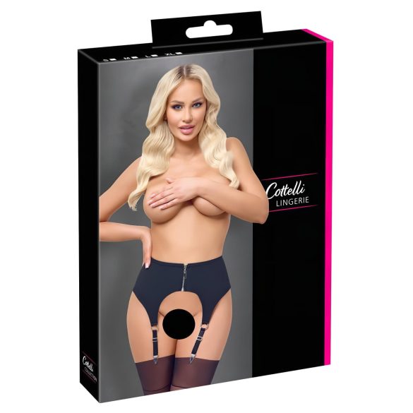 Cottelli - matný podväzok (čierny)