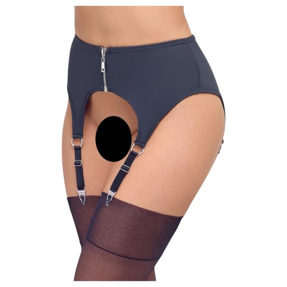 Cottelli - matný podväzok (čierny) - L