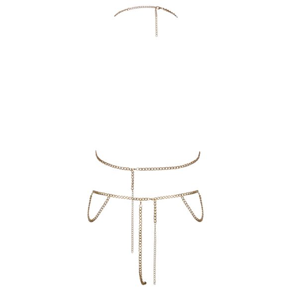 Cottelli - telozdobný šperk s retiazkami - zlatá