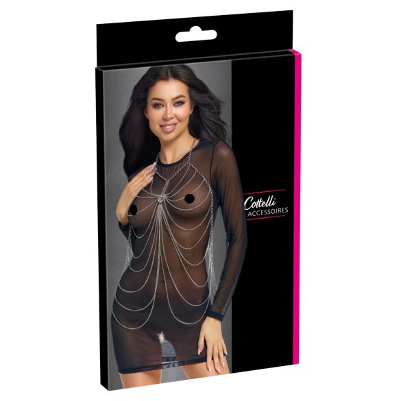Cottelli - reťazové ozdoby na telo (strieborné)