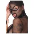 Bad Kitty - BDSM priesvitná sieťovaná súprava s bičíkom (čierna)