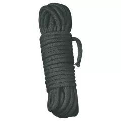 Shibari Rope - bondage lano (3 m, čierne)