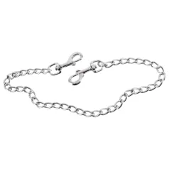 ZADO - dvojitá kovová karabína a reťaz - 50 cm