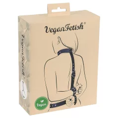 Vegan Fetish - putá na zápästia a predlaktia - čierne