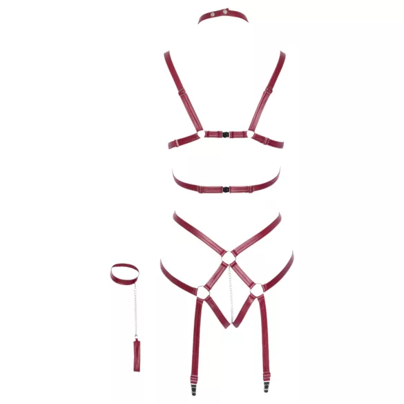 Bad Kitty - erotický body - červený