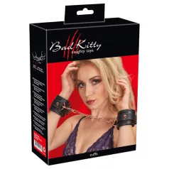 Bad Kitty - putá s reťazou - čierna/rosegold