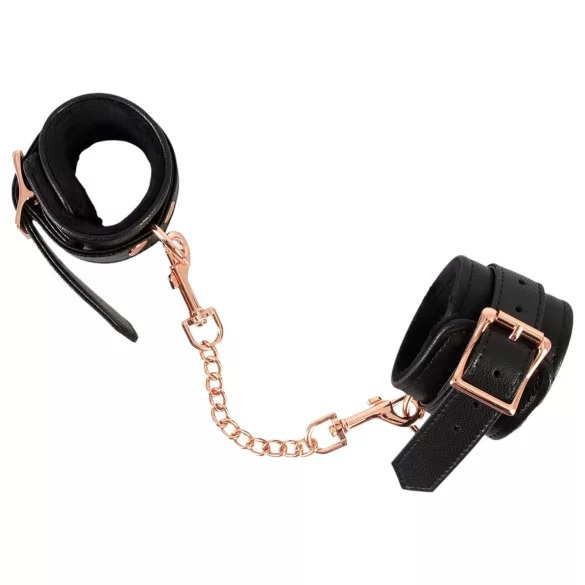 Bad Kitty - putá s reťazou - čierna/rosegold