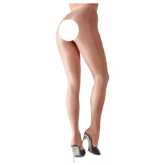 Cottelli - Hodvábny lesk sex pančuchy (prírodné)