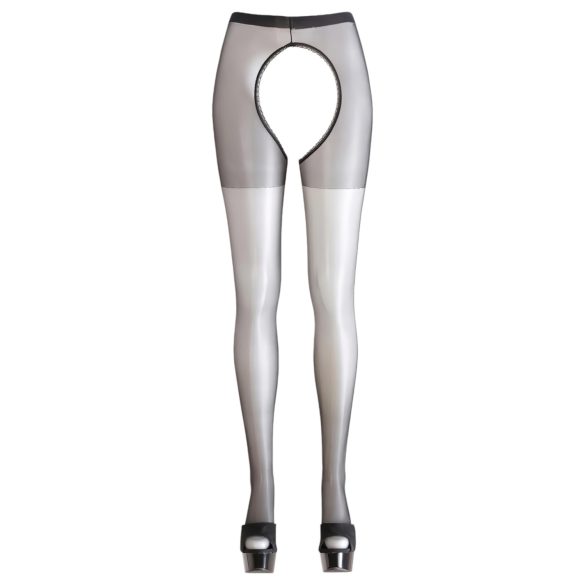 Cottelli - erotické pančuchy - čierne - L/XL