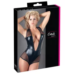 Cottelli - sieťované body - lesklé - čierne