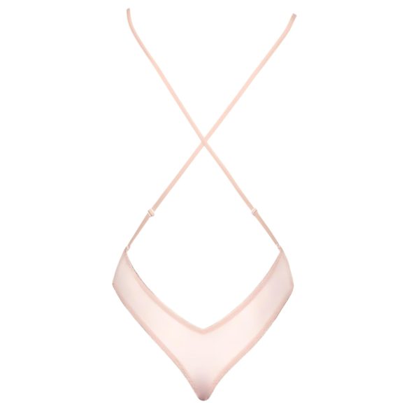 Kissable - čipkované body - ružová