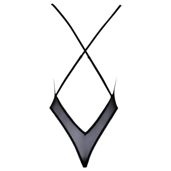 Pobozkateľné - čierne body so ružovou výšivkou