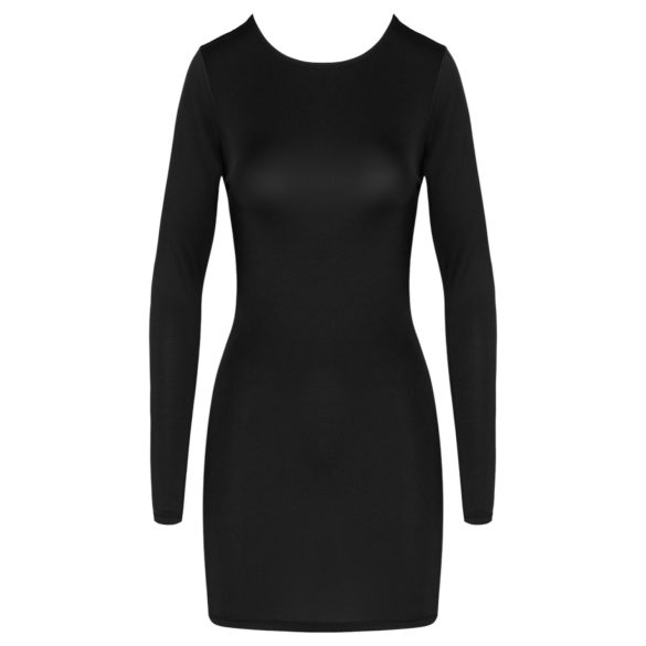 Cottelli - mini šaty s otvoreným chrbtom (čierne)