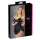 Cottelli - babydoll košieľka - čipkovaná, volánová - čierna - XL
