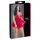 Cottelli Plus Size - erotická babydoll košieľka - čipkovaná - červená - 4XL